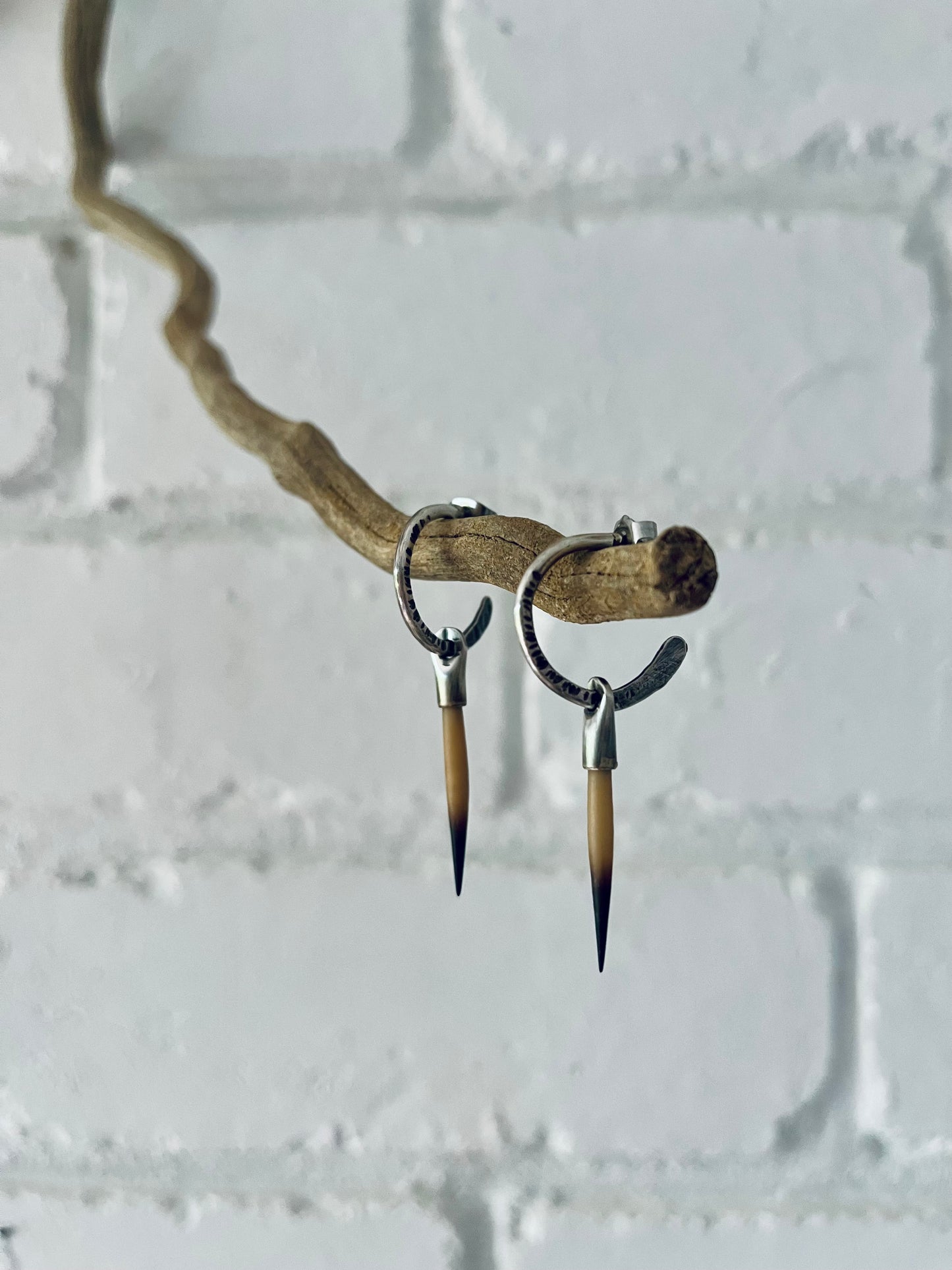 mini quill earrings