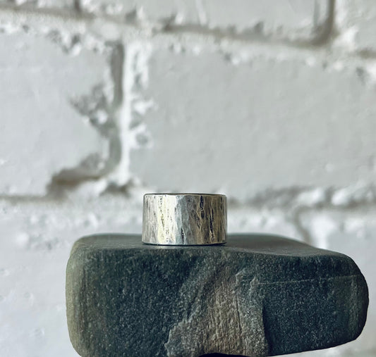 thick textured ring